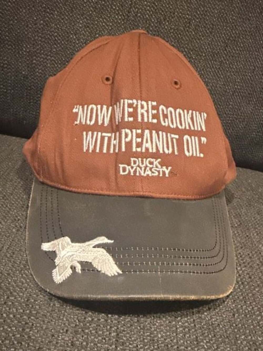 A&E Duck Dynasty Now We Are Cookin With Peanut Oil Hat